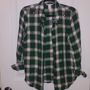 H&M plaid shirt